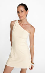 Zuelia Mini Dress (Oat)