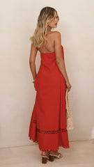 Sandra Maxi Dress - Red