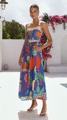 Martina Maxi Dress - Rio Print