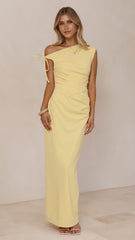 Lealah Maxi Dress - Yellow