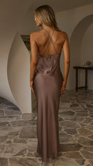 Chiara Maxi Dress - Mushroom