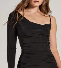 Hold The Applause Long Sleeve Bodycon Midi Dress