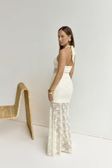 Annika Maxi Dress - Lemon