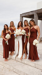 Willow Maxi Dress - Brown