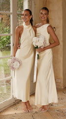 Gigi Maxi Dress - Lemon