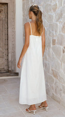 Aspen Maxi Dress - White