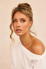 Ocean Speed Earrings - Blue