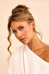 Beats For You Earrings - Brown
