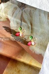 Fleur de Verre Earrings - Multi
