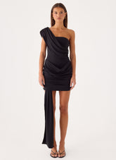 Alizee Mini Dress - Black