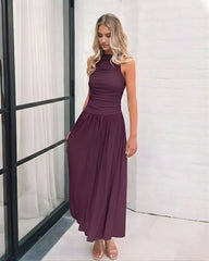 Balayage Dress - Wine | Women's Maxi Dress