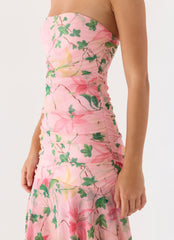 Bingle Midi Dress - Blooming Spring