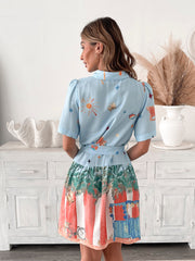 Dakoda Dress - Multi | Women's Printed Shirt Dress