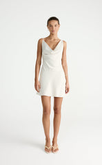 Adley Mini Dress (Oat)