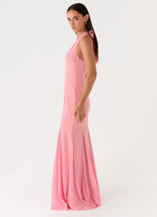 Girl Talk Maxi Dress - Pink