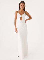 Inez Maxi Dress - White