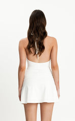 Araminta Mini Dress (White)
