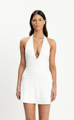 Araminta Mini Dress (White)