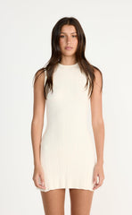 Robin Mini Dress (Oat)