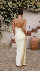 Willow Maxi Dress - Lemon