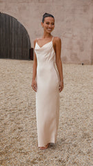 Willow Maxi Dress - Soft Gold