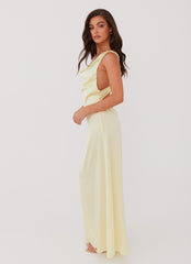 Musa Maxi Dress - Lemon