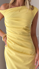 Lealah Maxi Dress - Yellow