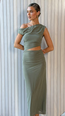 Seren Maxi Dress - Sage
