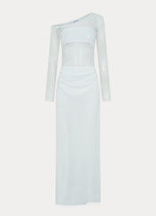 Take Your Time Maxi Dress - White