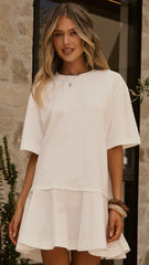 Stassi Mini Dress - Off White