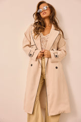 Calla Lilly Trench Coat - Beige
