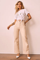 Ebbey Jeans - Beige