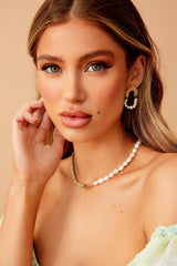 Laylah Earrings - White Gold