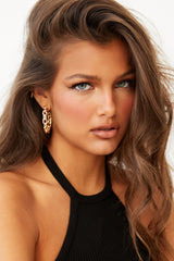 Paint Me Gold Earrings