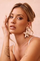 Perfect Sea Earrings - White