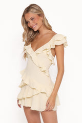 Allery Mini Dress - Yellow