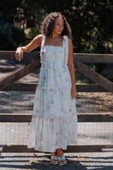 Aurelia Maxi Dress - Purple Floral