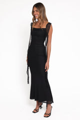 Chiara Maxi Dress - Black