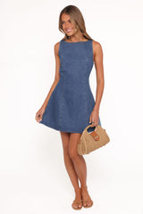 Katina Mini Dress - Denim