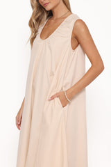 Laurita Maxi Dress - Oatmeal