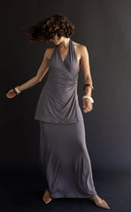 Agnete Mini Dress (Slate)