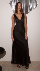 Sofia Maxi Dress - Black