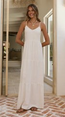Shelley Maxi Dress - Natural