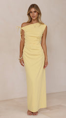 Lealah Maxi Dress - Yellow