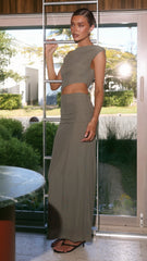 Seren Maxi Dress - Sage