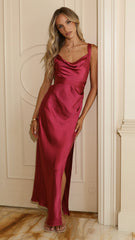 Zendaya Maxi Dress - Berry