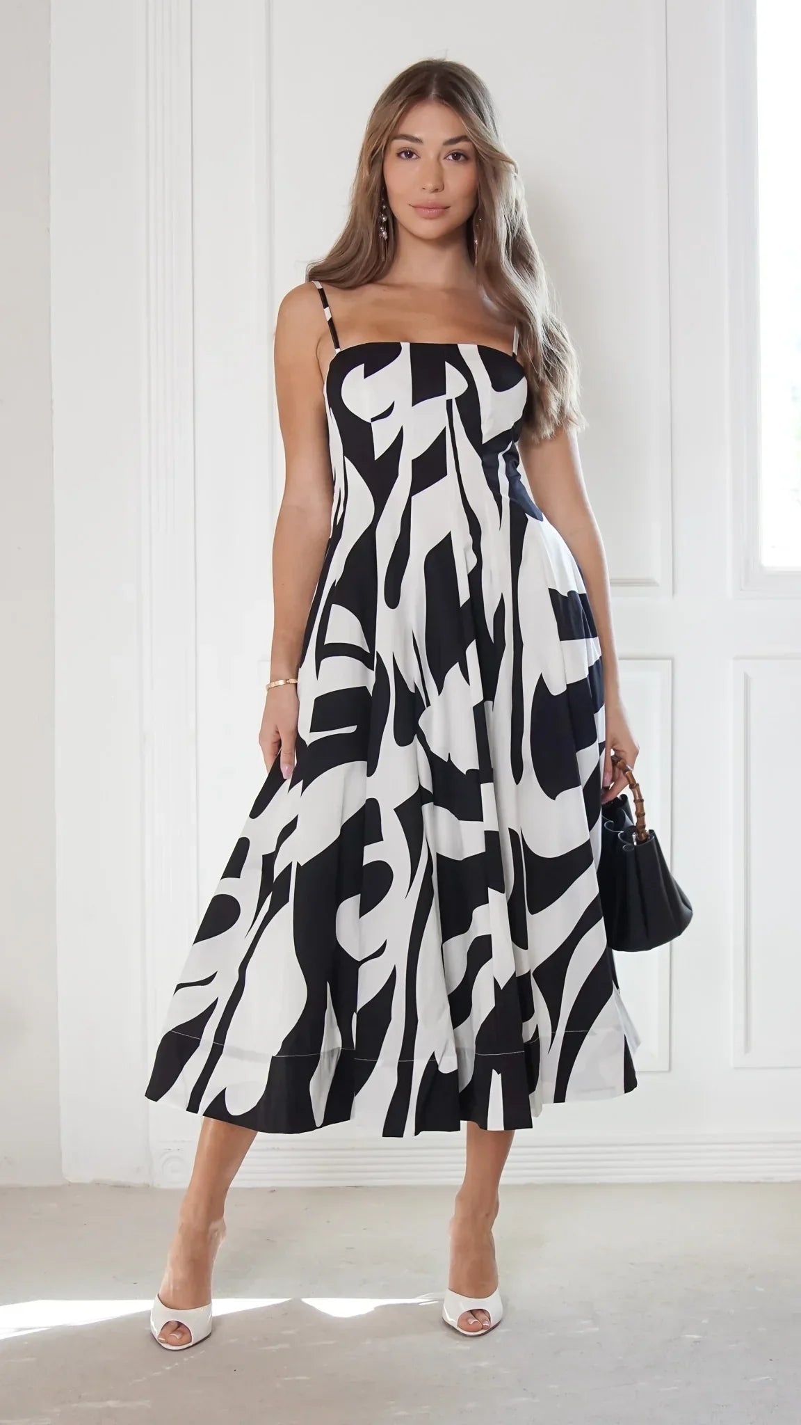 Arcan Midi Dress