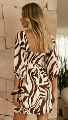 Annie Mini Dress - Luna Mocha