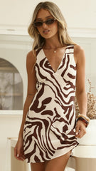 Jackie Mini Dress - Luna Mocha