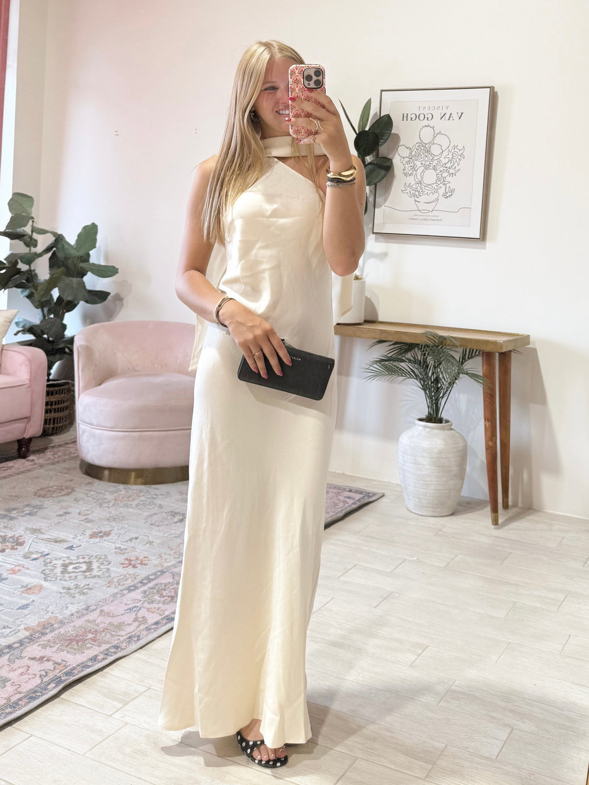 yasmine elegant Satin dress